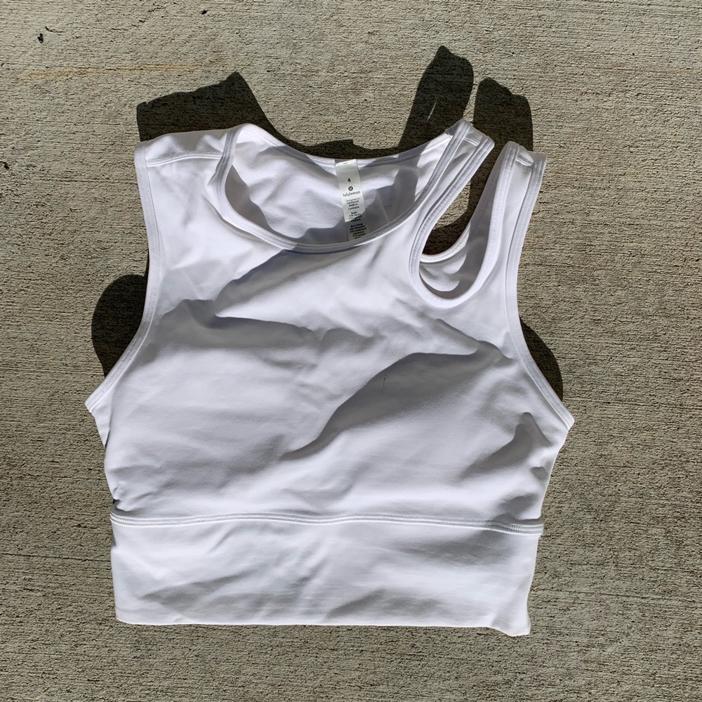 LULULEMON cropped tank top